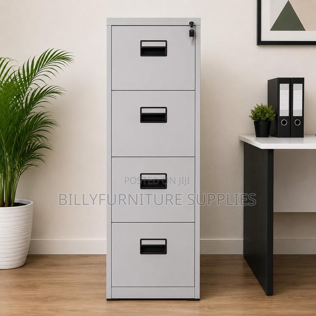 4 Drawer Filing Cabinet Nairobi | Lockable Office Cabinet - thumbnail 2