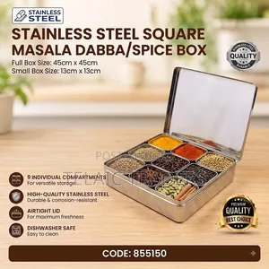 Stainless Steel Spices Box
