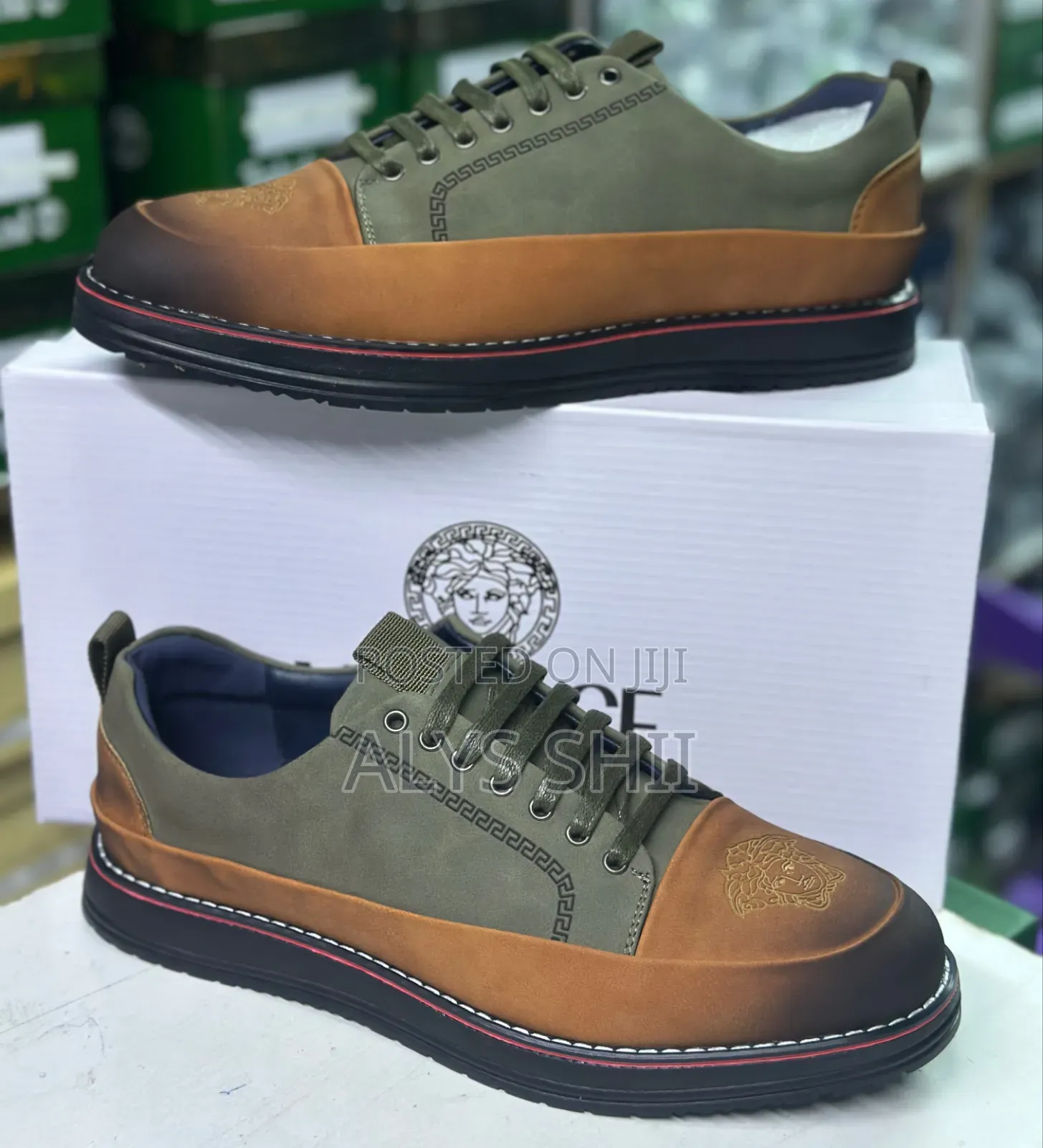 Men Versace Casual Shoes