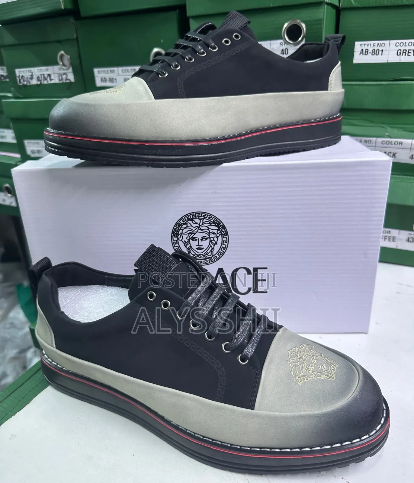 Men Versace Casual Shoes