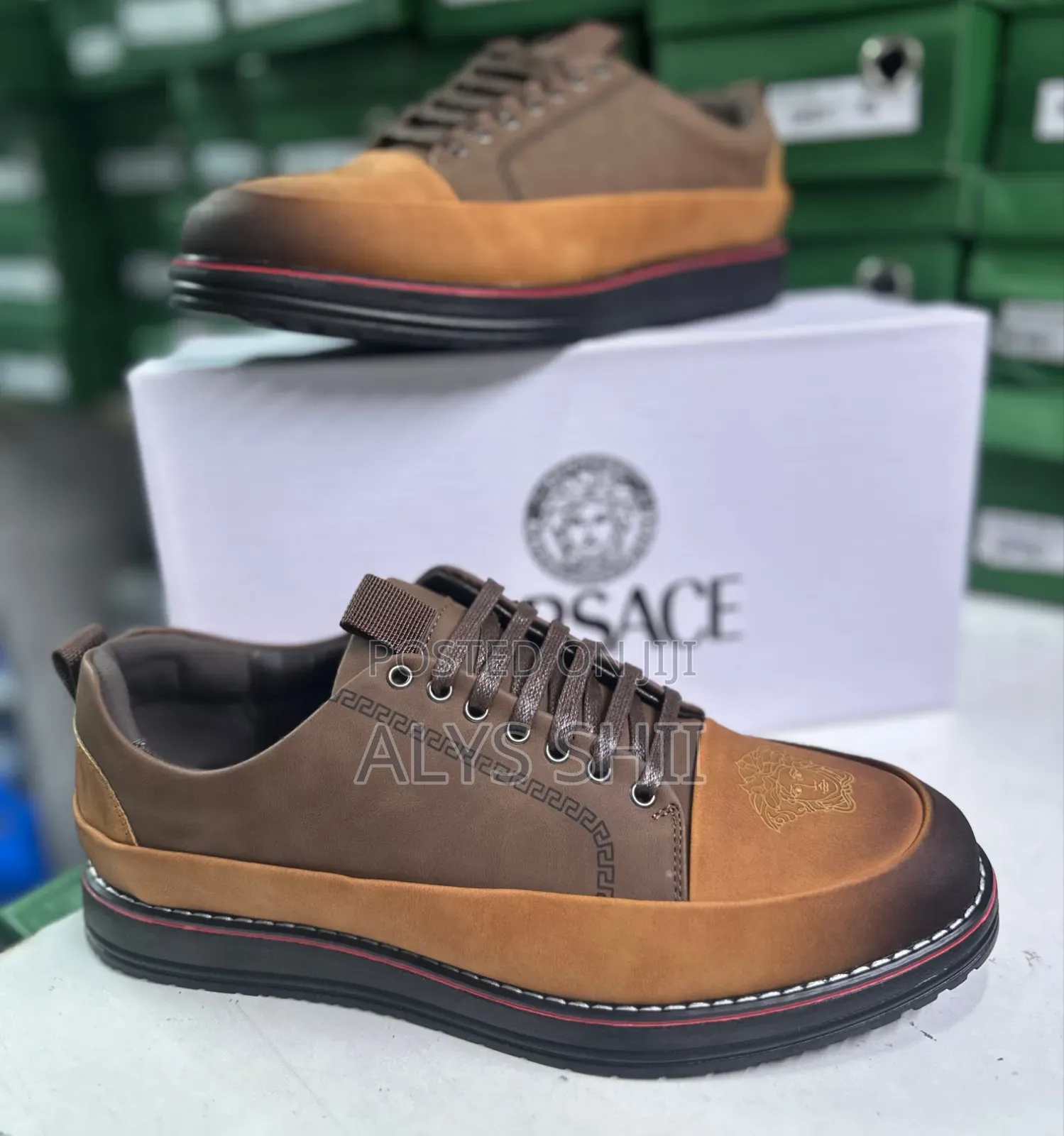 Men Versace Casual Shoes