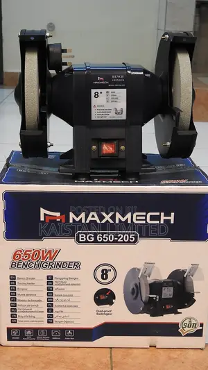 Maxmech 8 Inch Bench Grinder 650W 2850 RPM. Electric Bench Grinder 8"