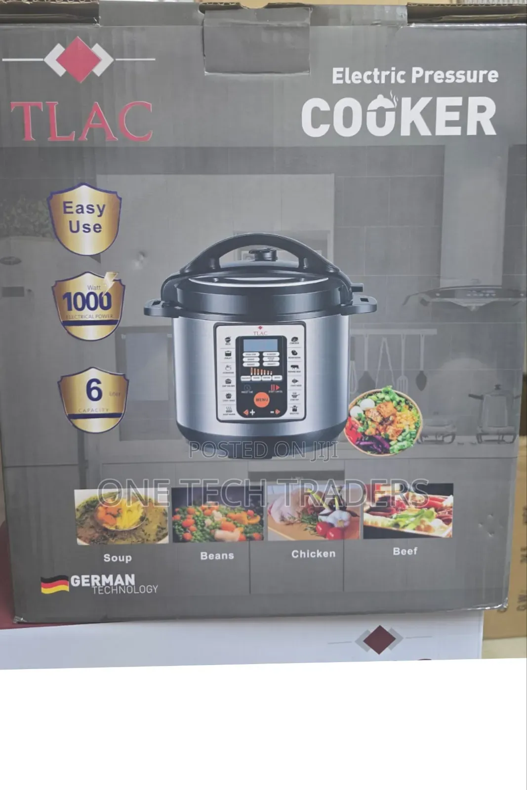 6 Litres Electric Pressure Cooker- Tlac