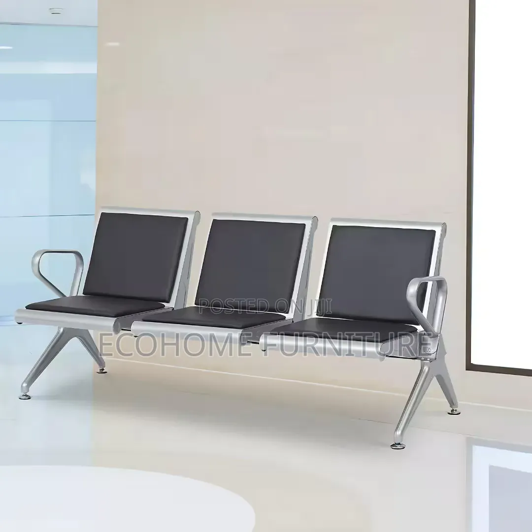 Waiting Bench | 3 Seater Reception Airport Chair