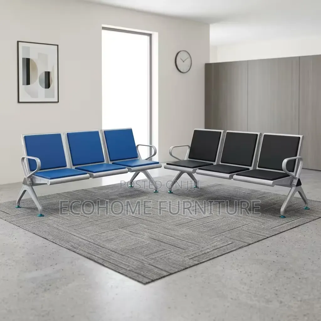 Waiting Bench | 3 Seater Reception Airport Chair