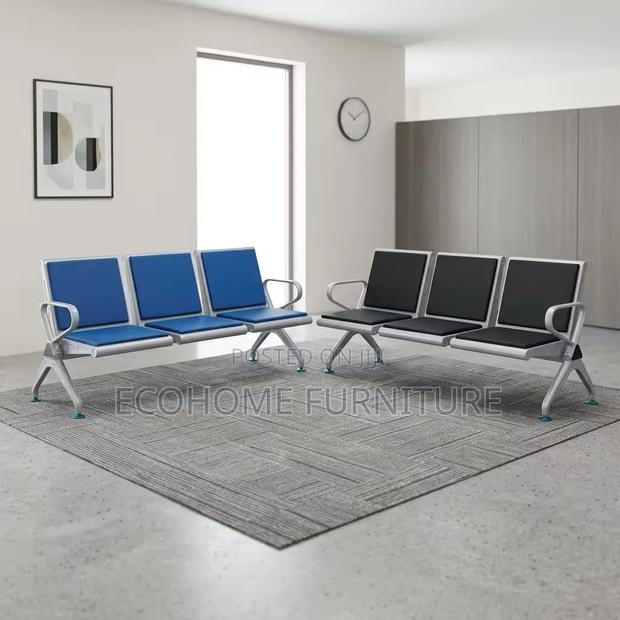 Waiting Bench | 3 Seater Reception Airport Chair