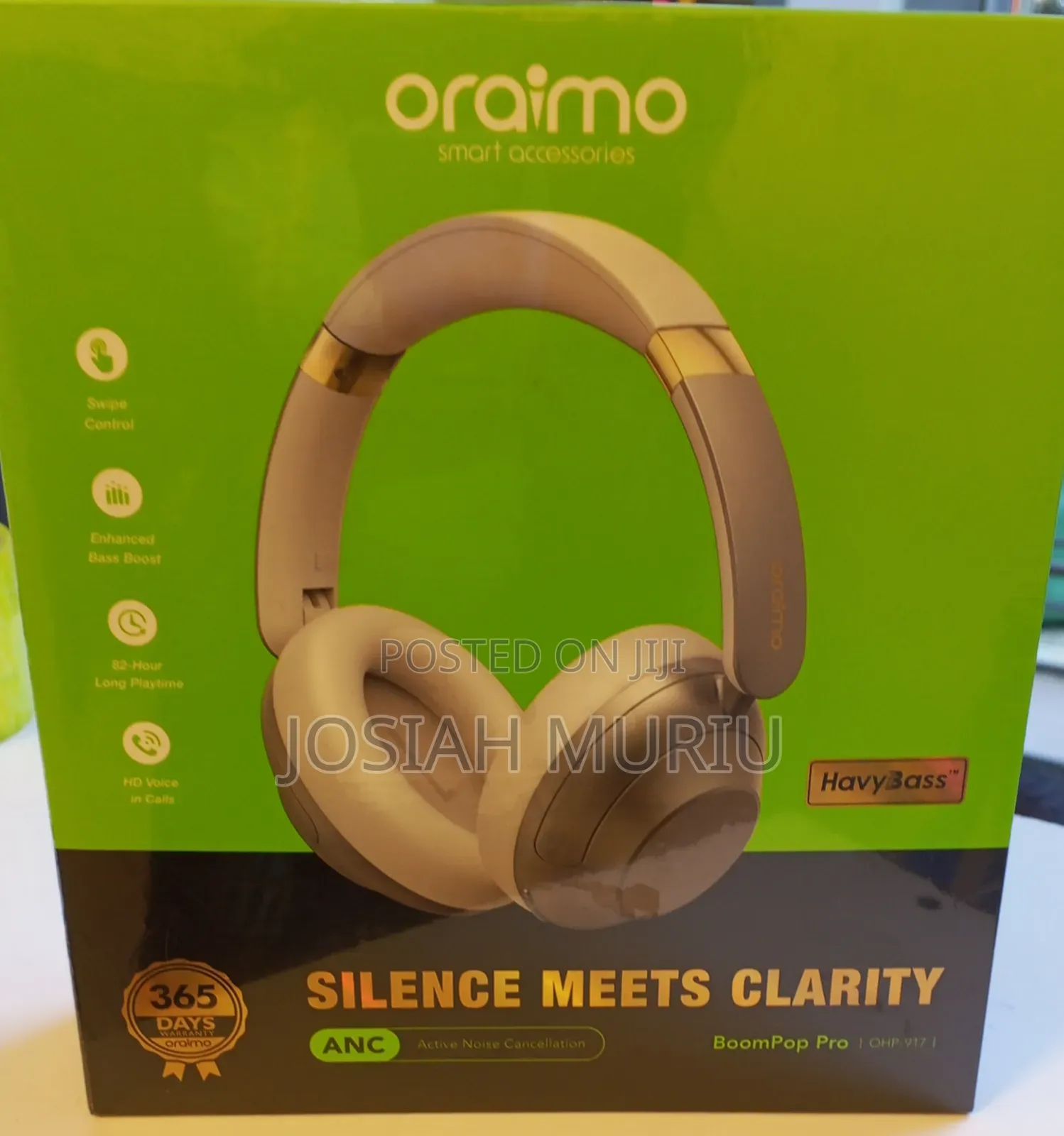 Oraimo Boom Pop Pro Noice Cancelling Headphones