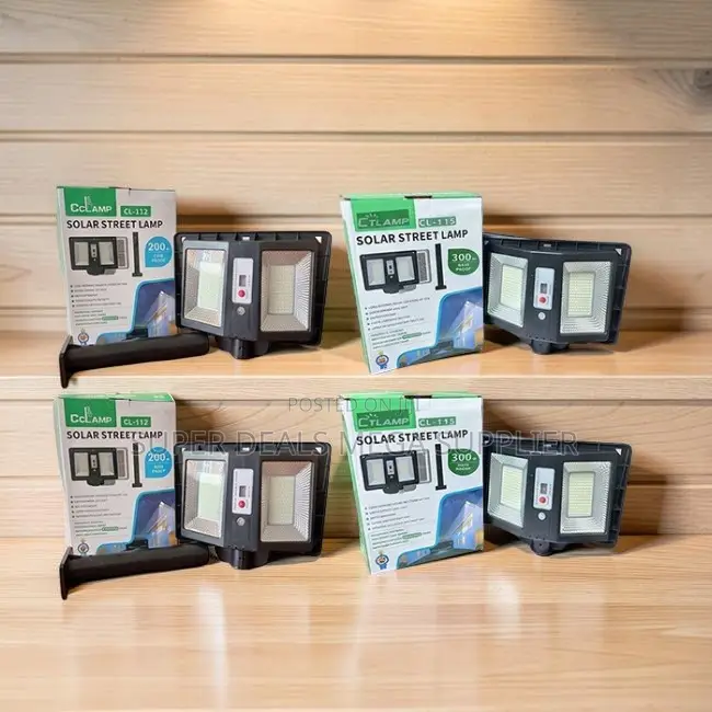 Manufacturer Prices 200W 300W Watts 500W Solar Street Lights
