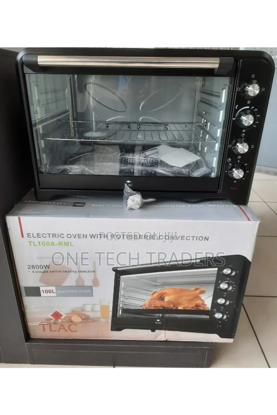 100 Litres Tlac Oven With Rottiserie