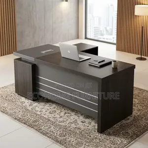 Executive Desk | Modern Office Desk With Side Storage