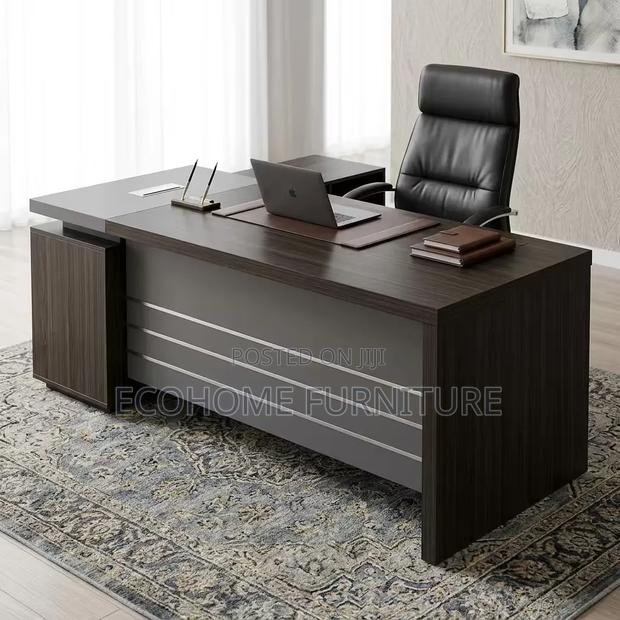 Executive Desk | Modern Office Desk With Side Storage - thumbnail 2