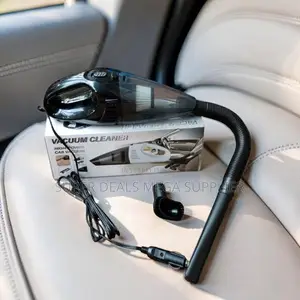 Sleek Finish Portable Handheld Car Vacuum Cleaner
