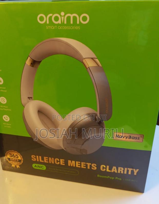 Boompop Pro Oraimo Bluetooth Headphones - main view