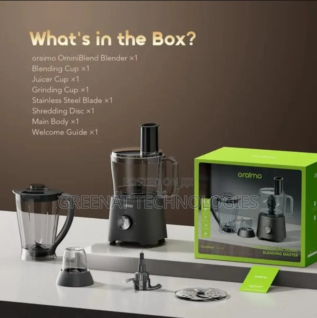 Oraimo OmniBlend OBL-581A 1500W 4-in-1 Multifunctional Blender