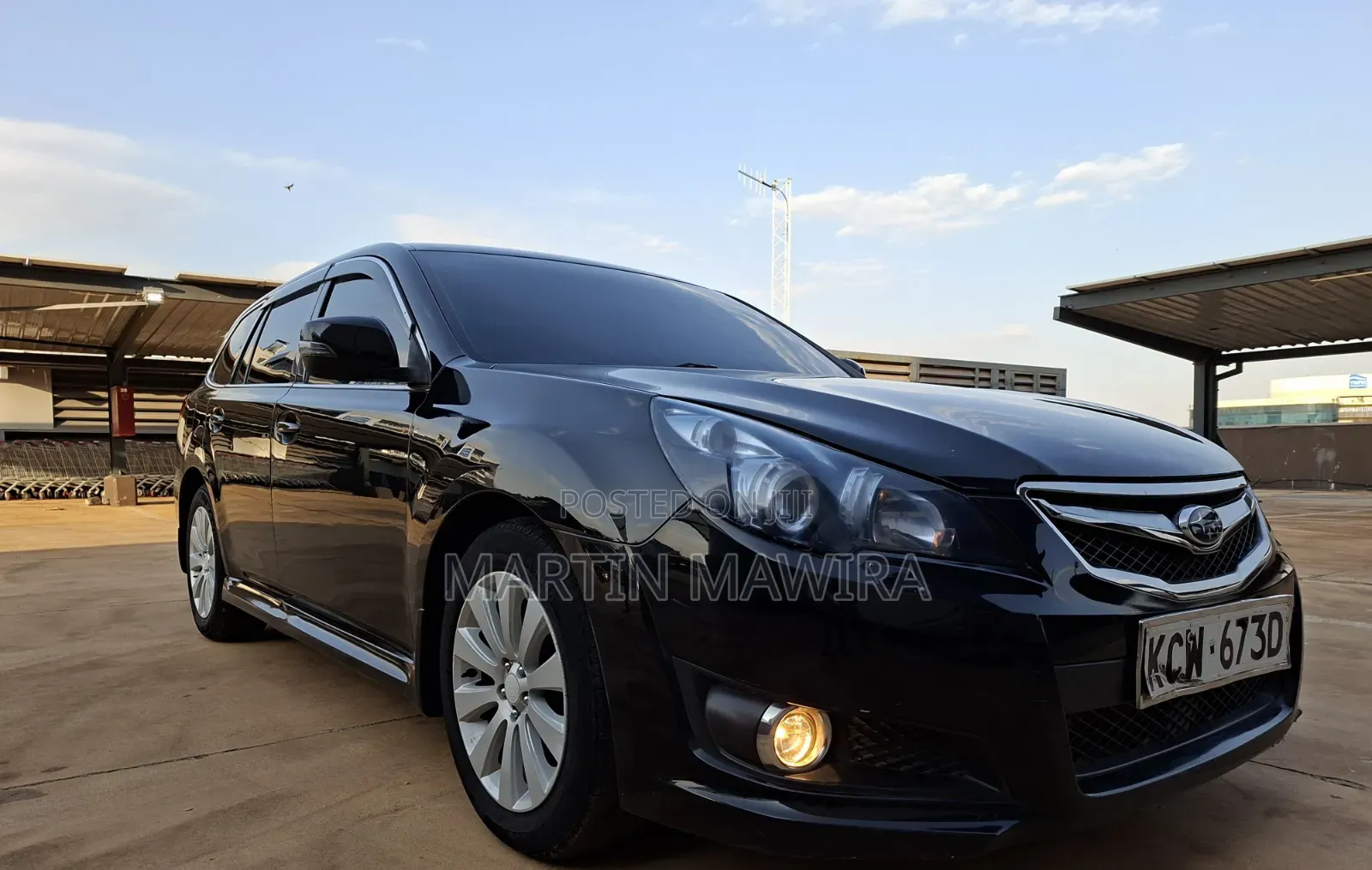 Subaru Legacy 2012 Black