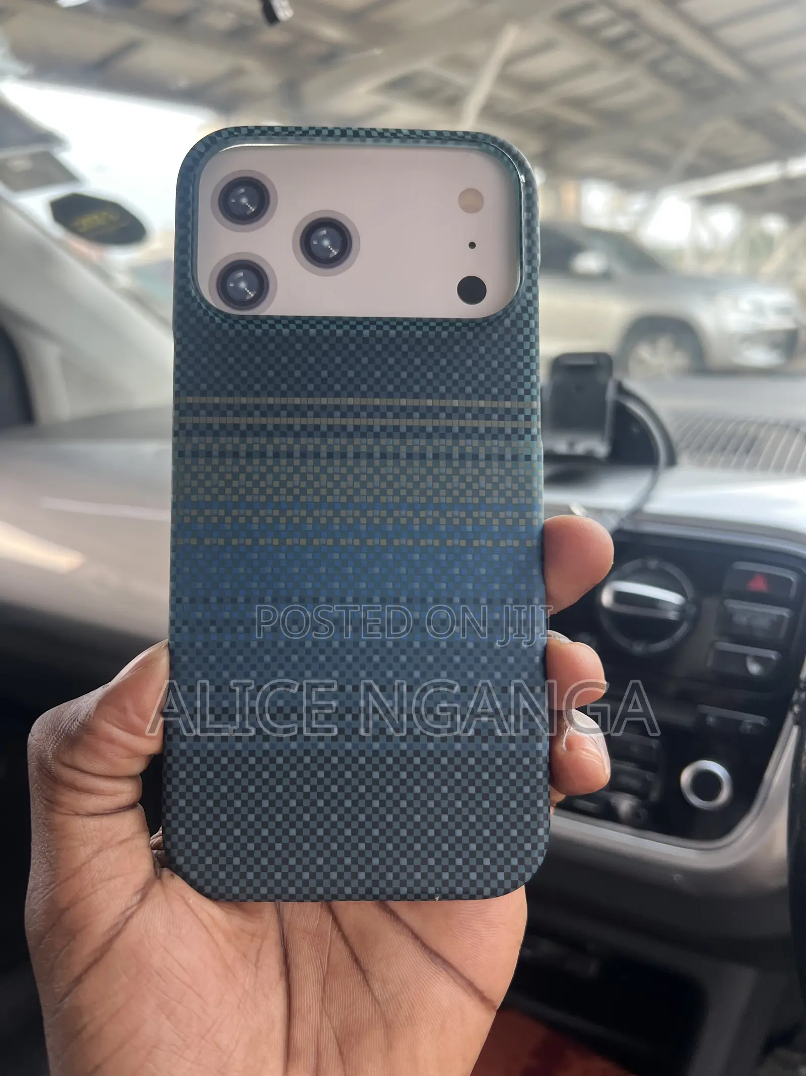 iPhone 17-Pro Max Carbon Fiber Tribal
