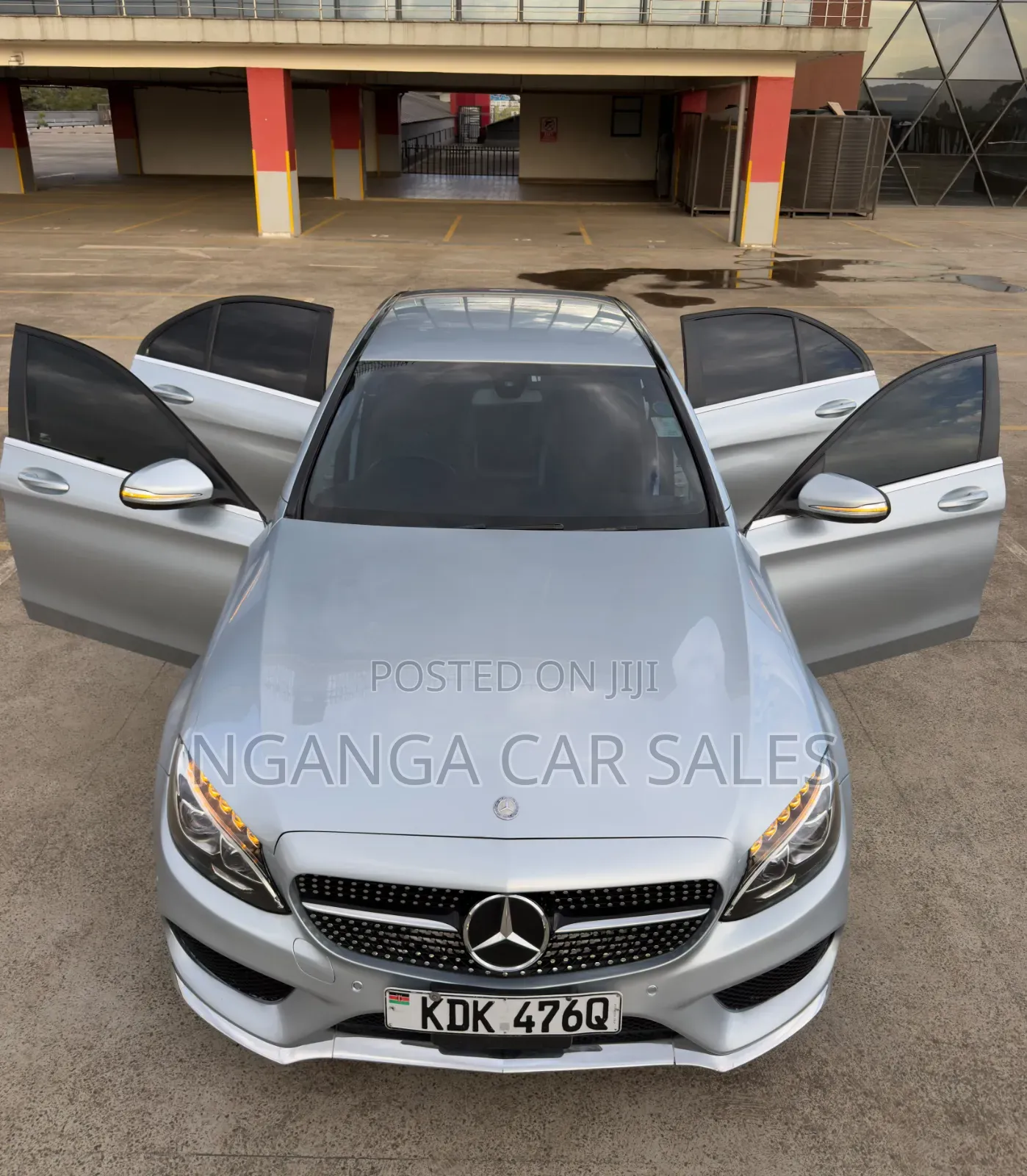 Mercedes-Benz C200 2015 Blue