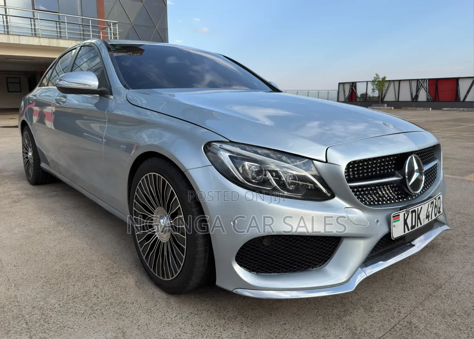 Mercedes-Benz C200 2015 Blue