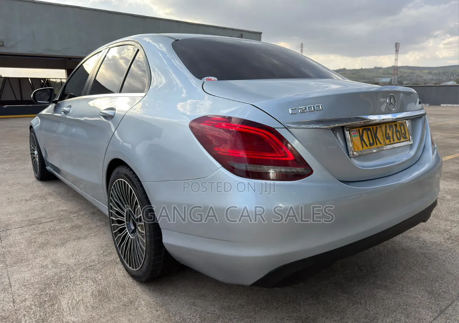 Mercedes-Benz C200 2015 Blue