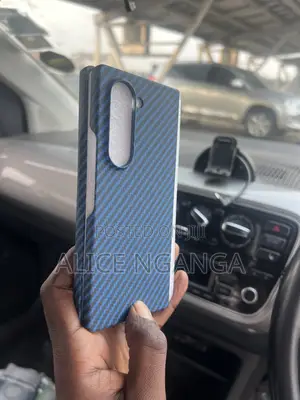 Carbon Fiber Tribal Samsung Z-Fold 6