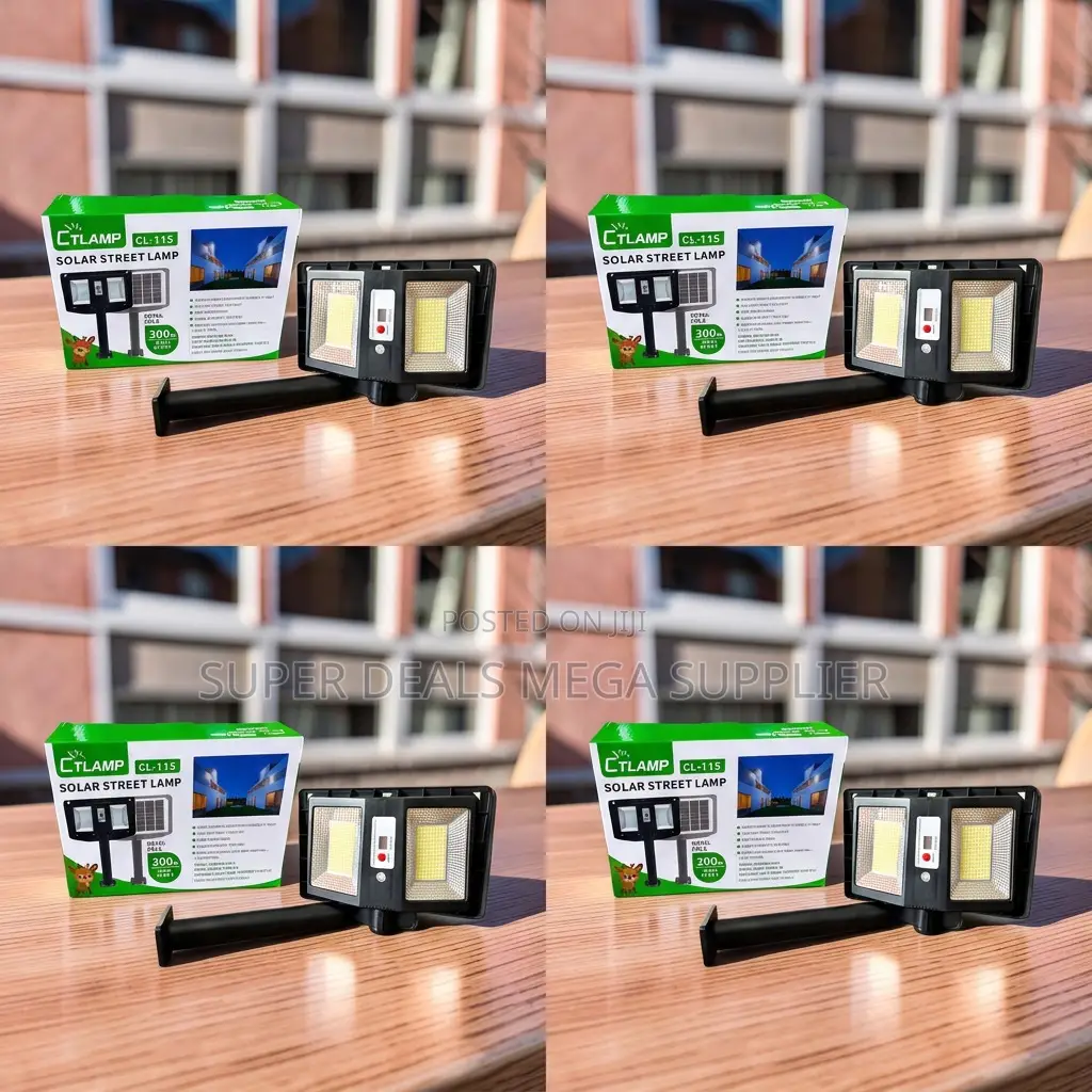 Wholesale Prices Motion Sensor CTLamp 300W Led Solar Street Light