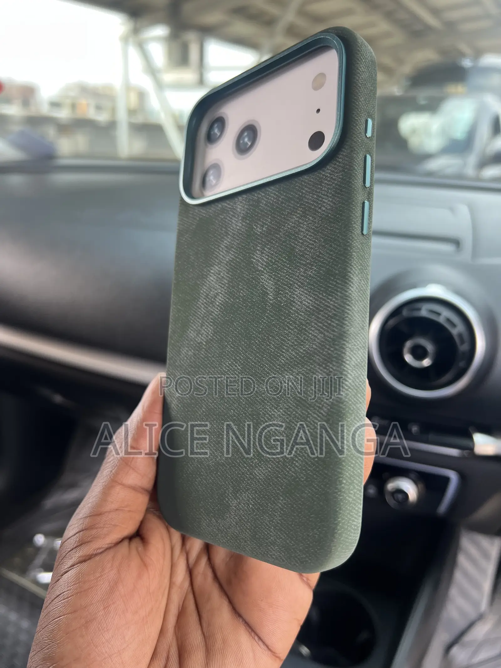 Flannel Leather Phone Cases for iPhone 17-Pro Max Covers