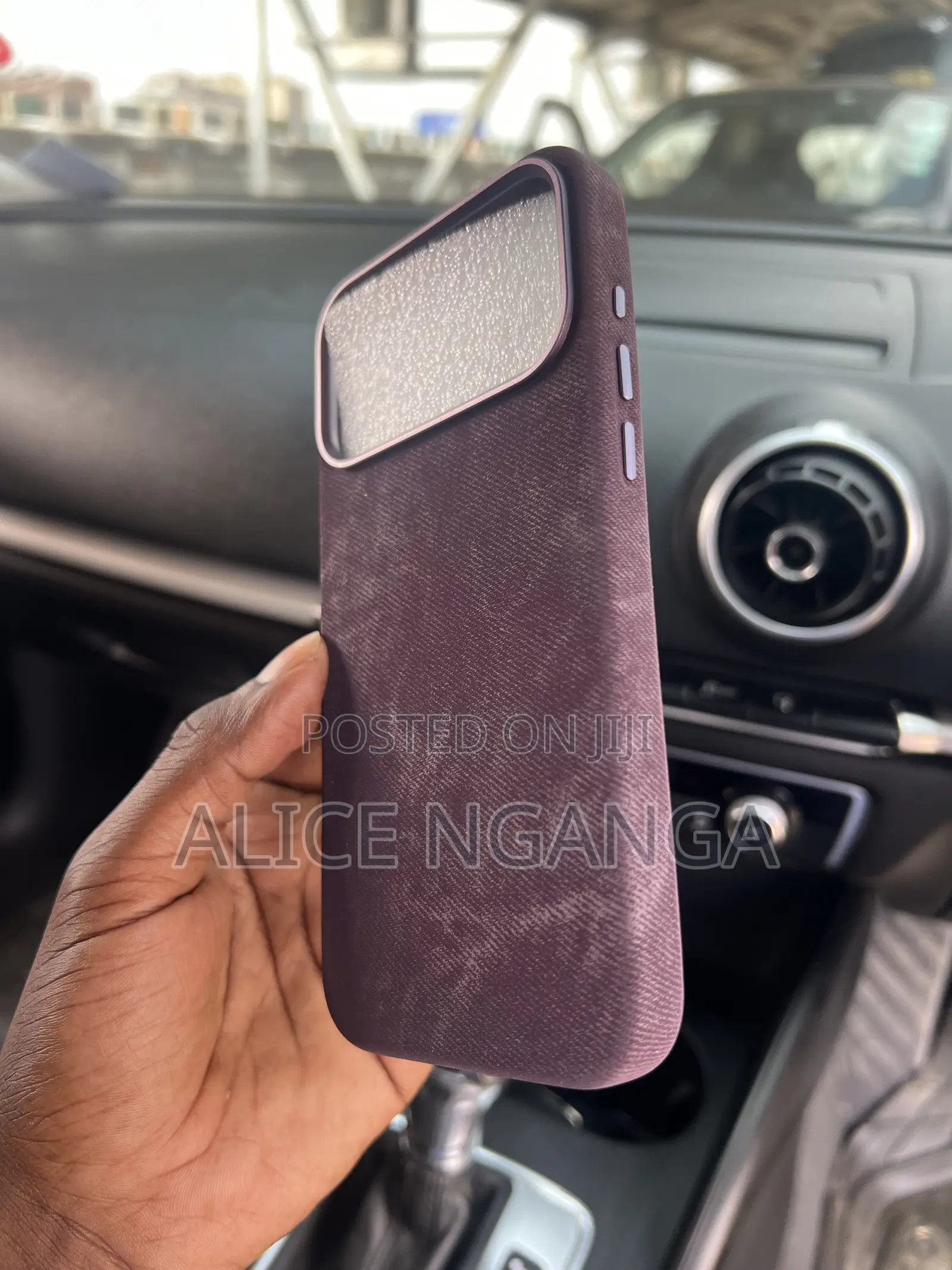 Flannel Leather Phone Cases for iPhone 17-Pro Max Covers