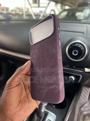 Flannel Leather Phone Cases for iPhone 17-Pro Max Covers