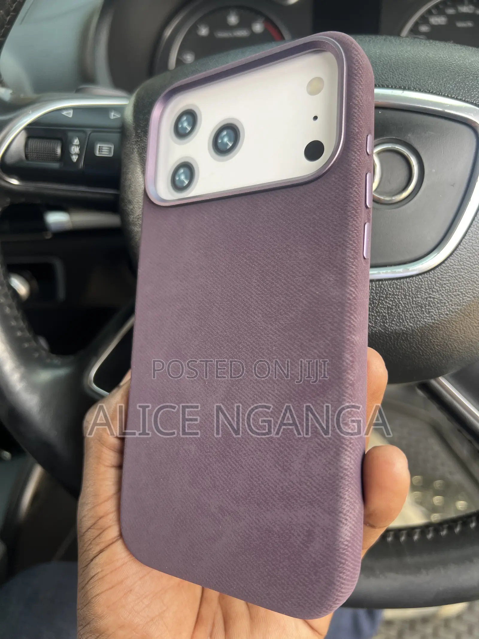 Flannel Leather Phone Cases for iPhone 17-Pro Max Covers