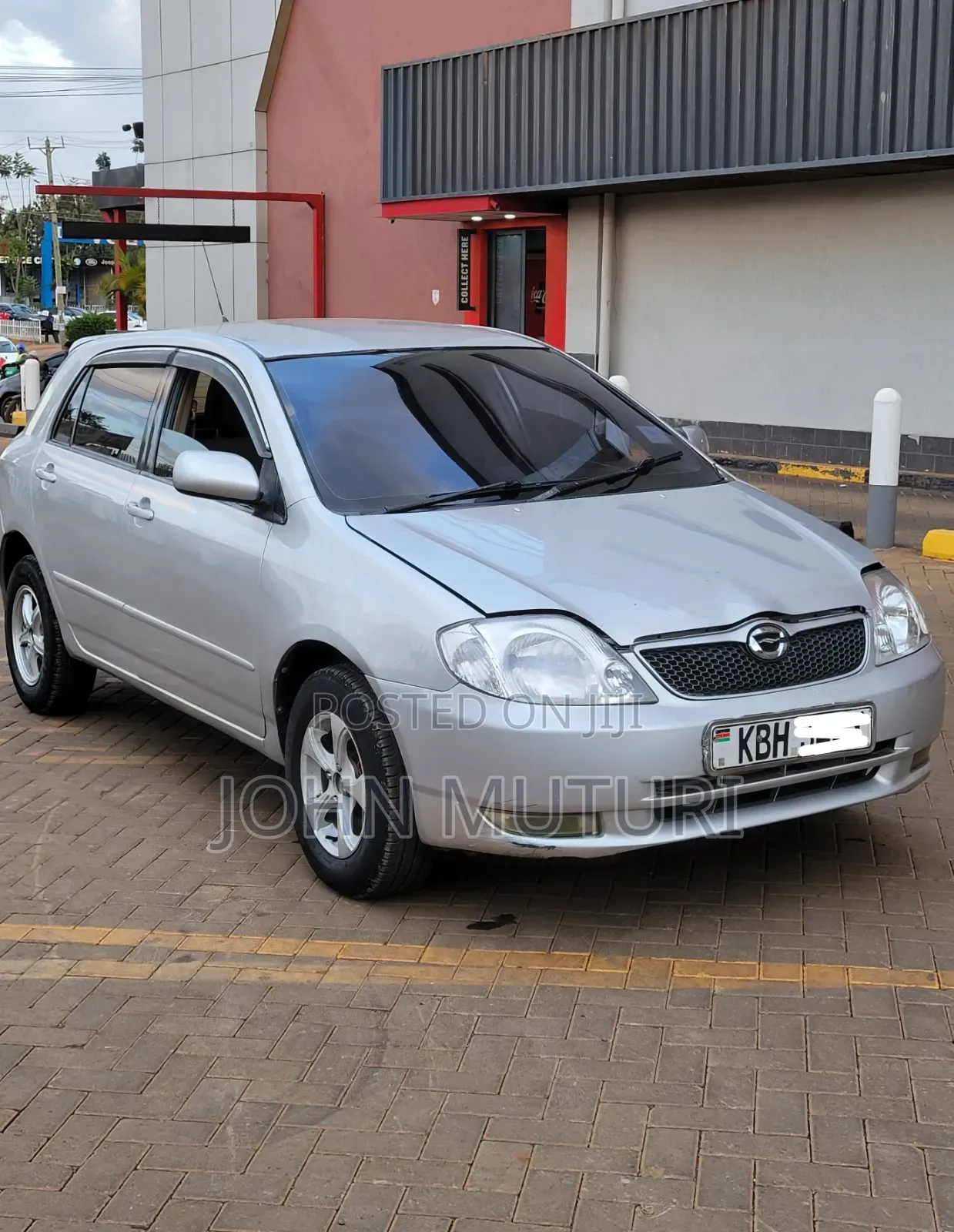 Toyota Corolla RunX 2004 Silver