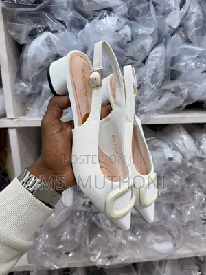 Quality Comfy Slingback Block Heels Size 37-42