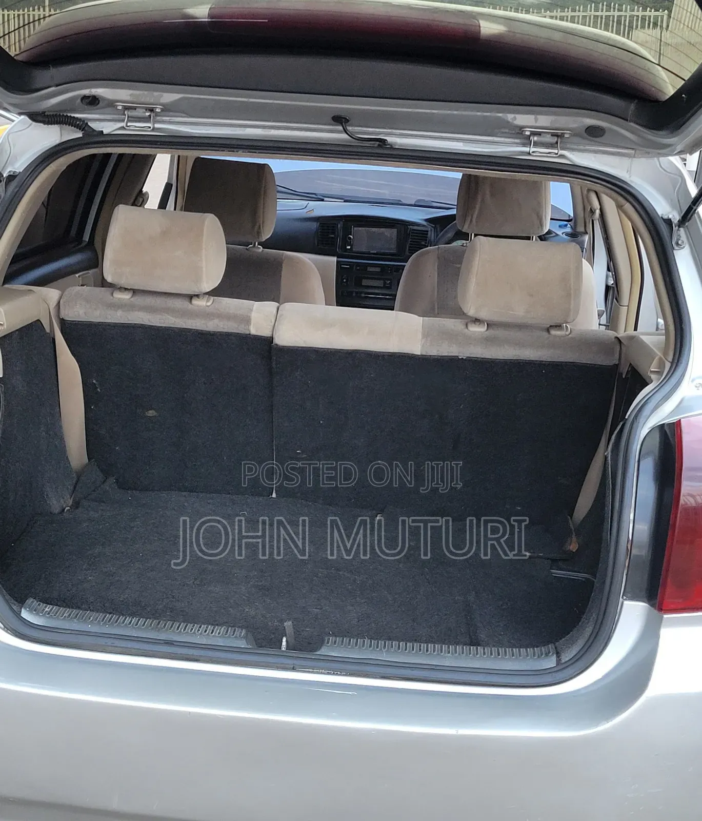 Toyota Corolla RunX 2004 Silver