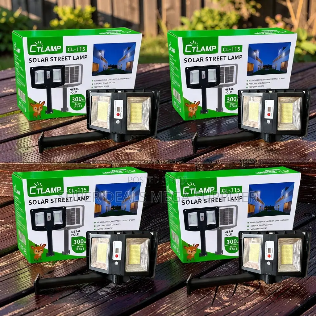 Factory Prices Long Battery CTLamp 300W Led Solar Street Light