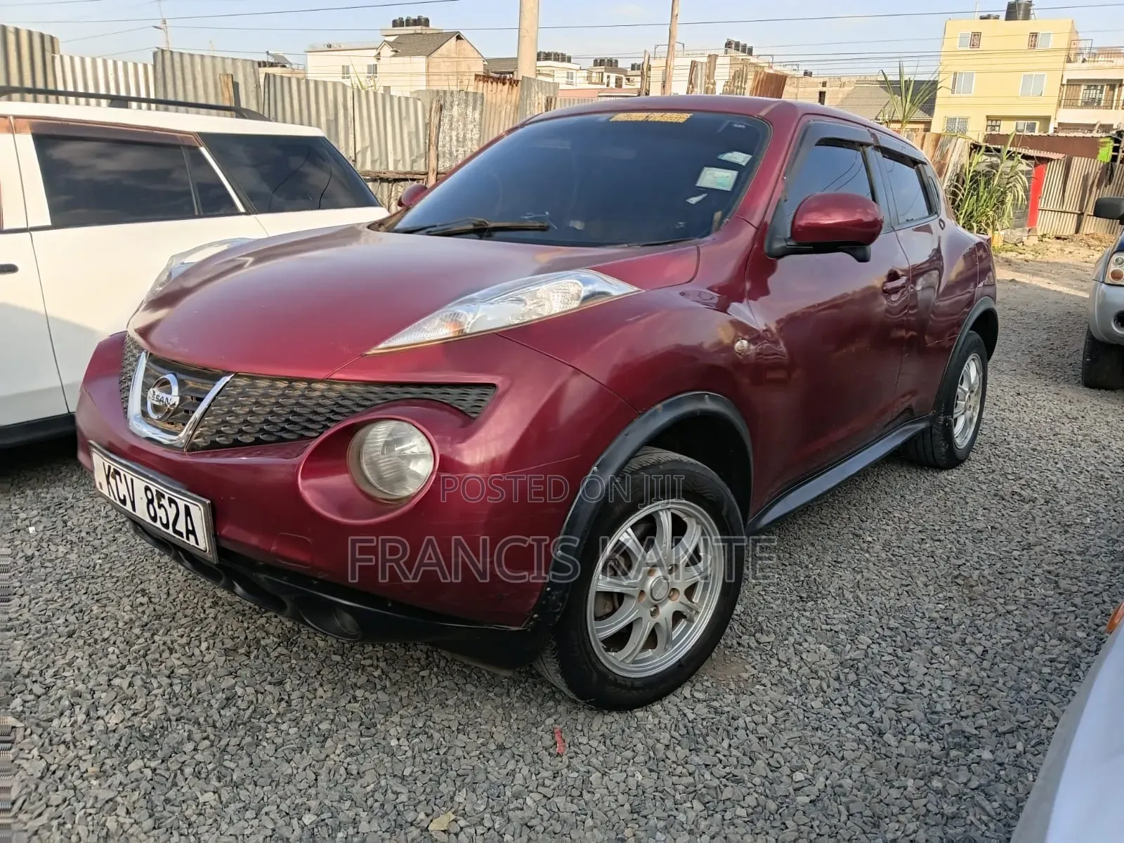 Nissan Juke 2012 Red