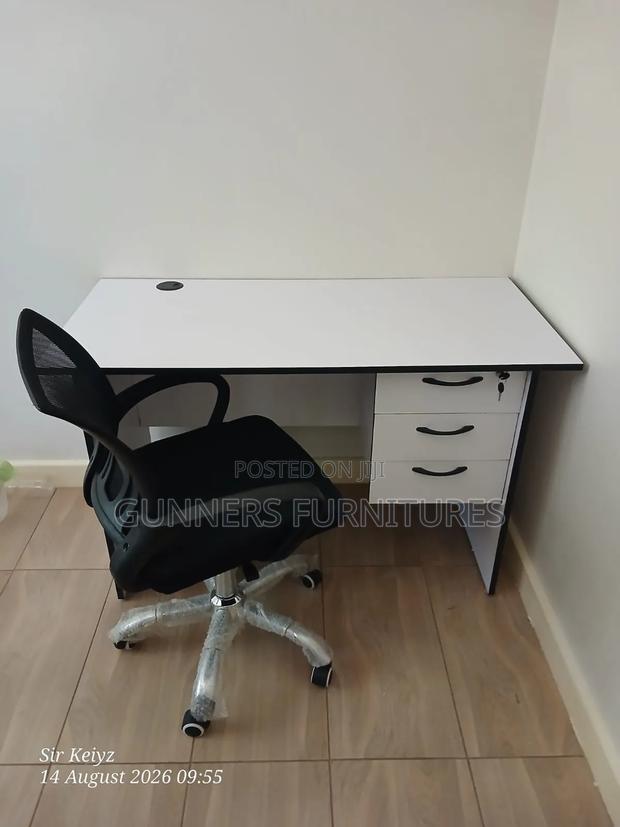 Combo 1.2metres Desk and Mesh Chair - thumbnail 2