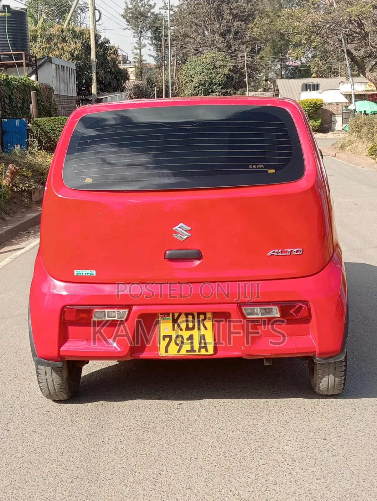 Suzuki Alto 2017 Red