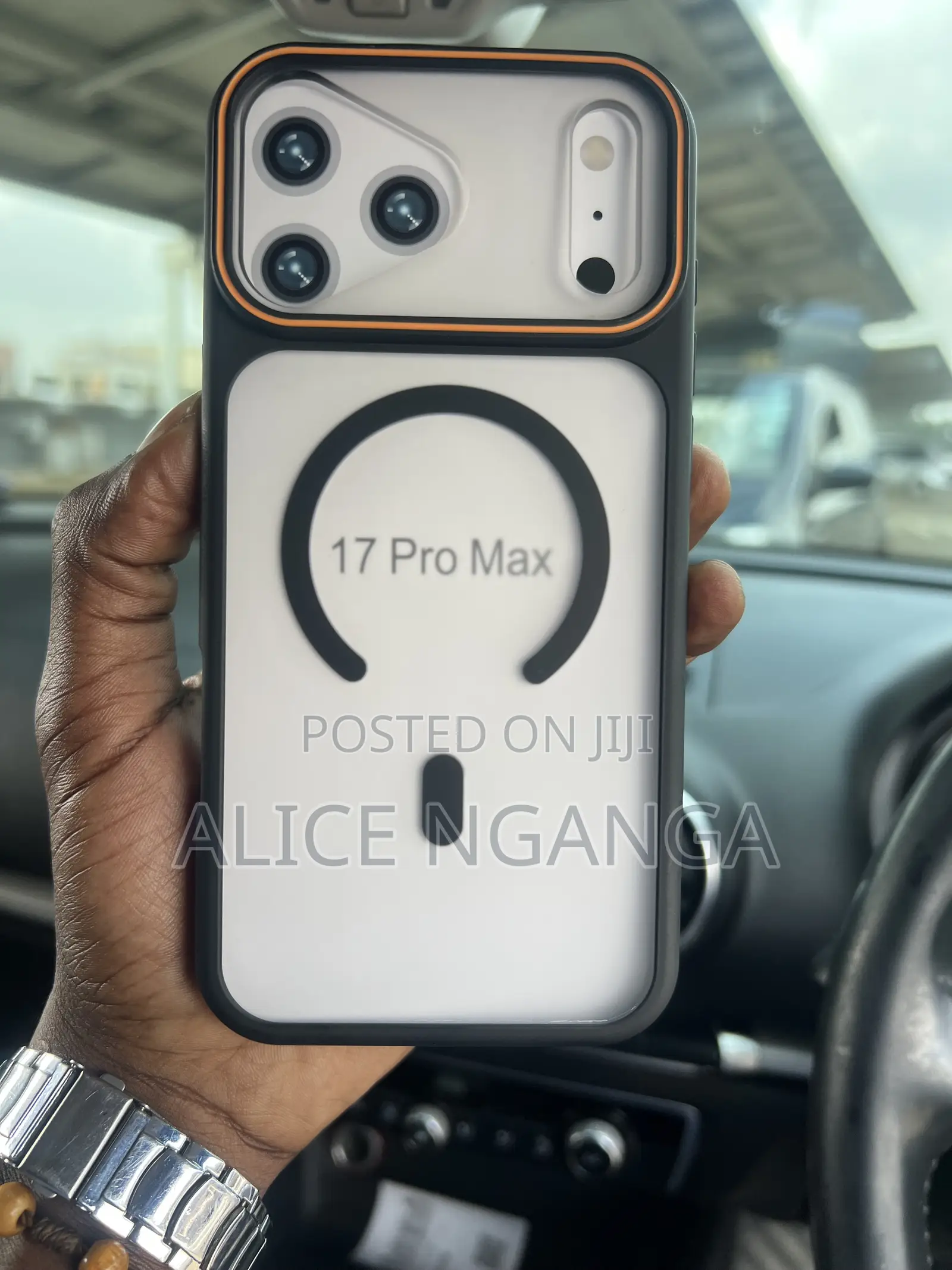 iPhone 17 Pro Max Cover Transparent