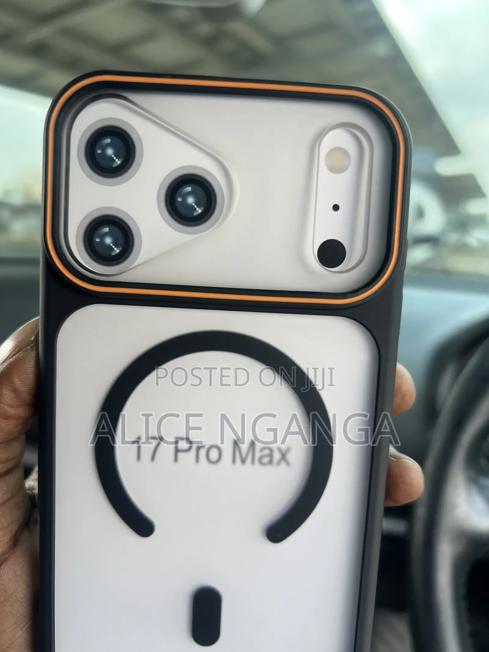iPhone 17 Pro Max Cover Transparent