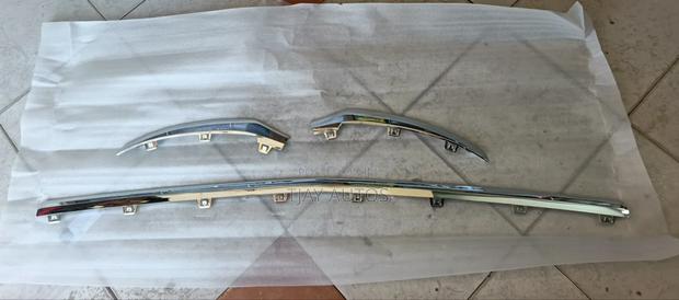 Mercedes Benz GLC 253 Front Bumper Lip Chrome Left Right and Center - thumbnail 3
