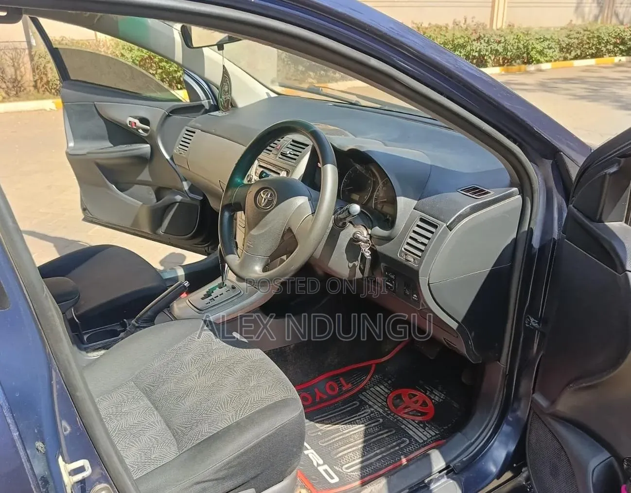 Toyota Corolla Fielder 2008 Gray