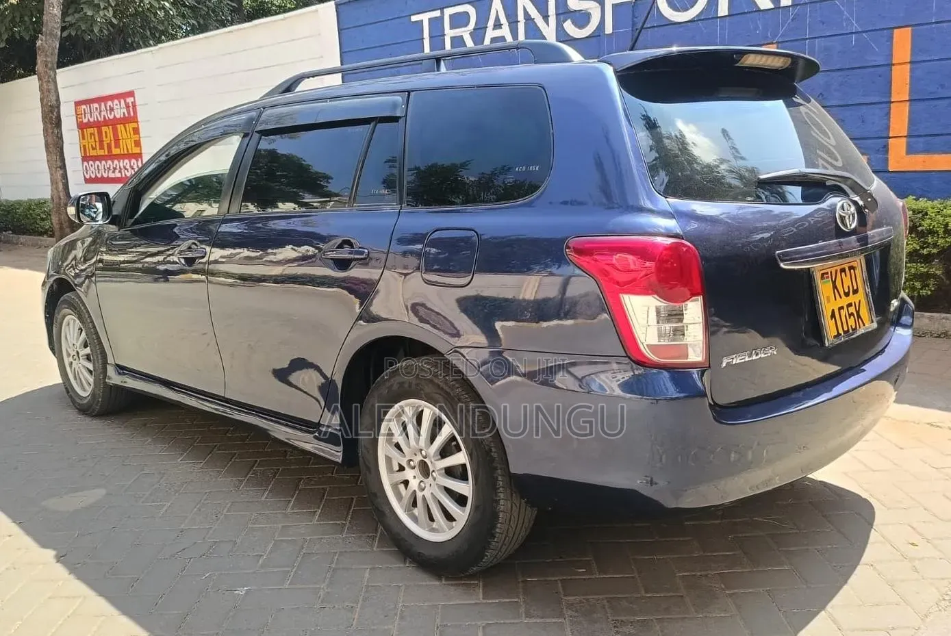Toyota Corolla Fielder 2008 Gray