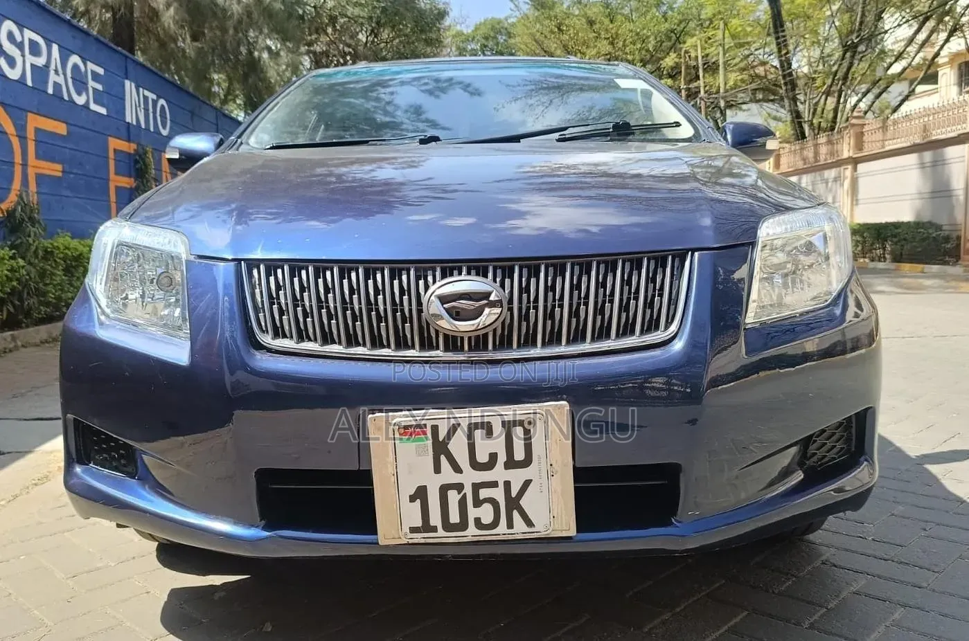 Toyota Corolla Fielder 2008 Gray