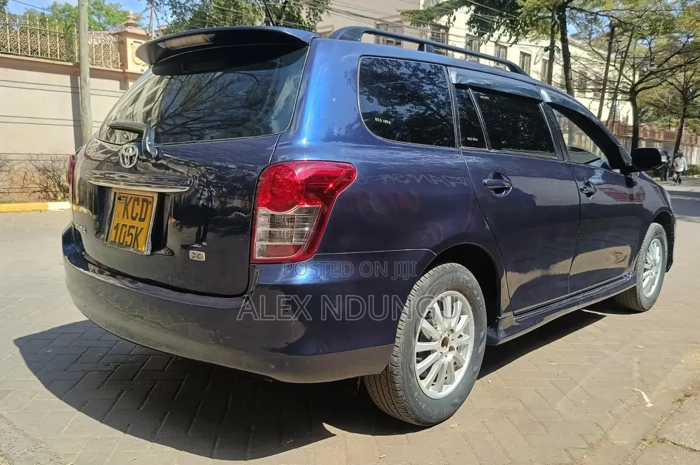 Toyota Corolla Fielder 2008 Gray