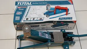Total THT10832 Hydraulic Trolley Jack. 3 Tone Total Floor Jack