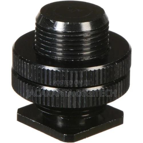 Windtech CM-58 Hot Shoe To 5/8"-27 Microphone Adapter (Black)