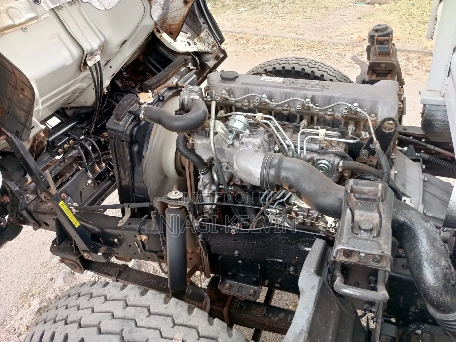 Isuzu NKR Open Body