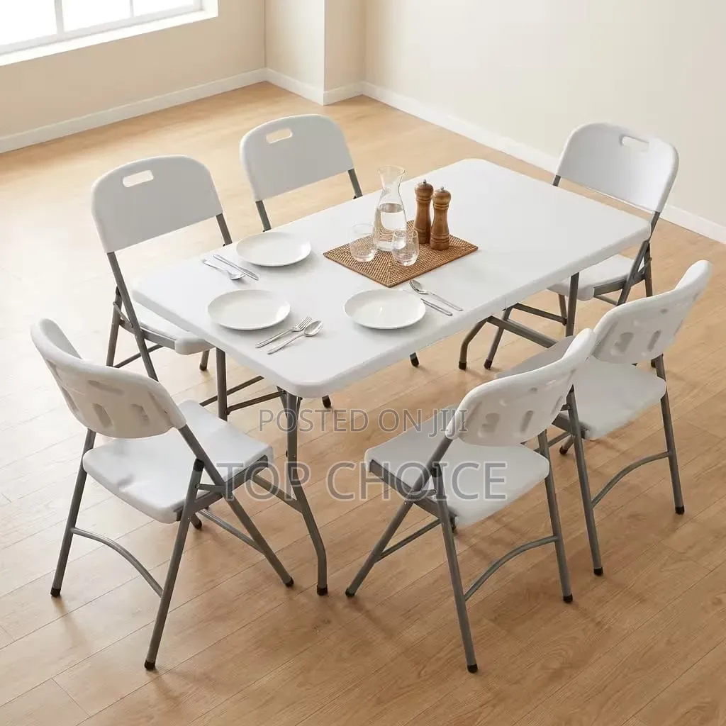 Catering Table and Chairs ( Foldable - Set )