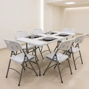 Catering Table and Chairs ( Foldable - Set )