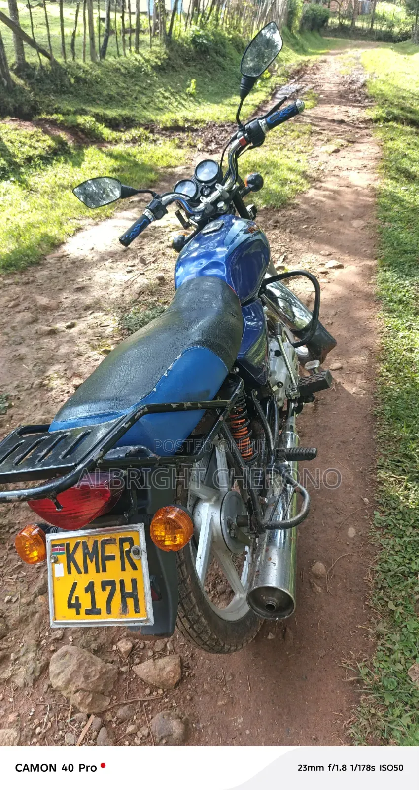 Bajaj Boxer 100 2024 Blue