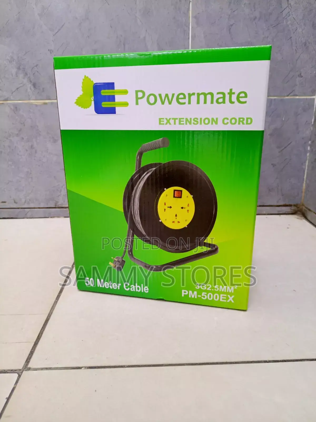 Powermate PM-500EX 50M Cable Reel Extension Lead